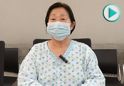 이제 마음대로 걸을 수 있어서 행복합니다. 